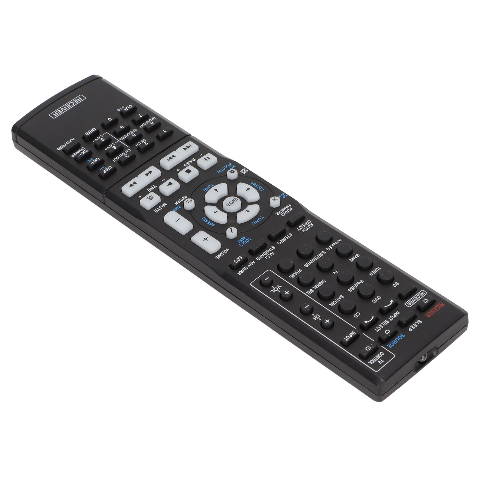 Replacement Remote Control Durable Handheld Black Spare For. 