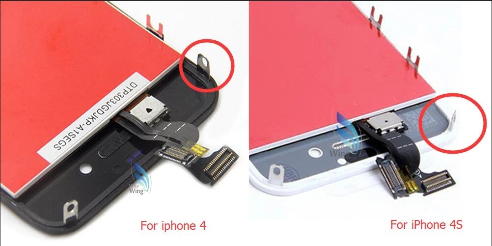 LCD Display Touch Panel For iPhone 4S Touch Screen Digitizer Assembly Replacement. 