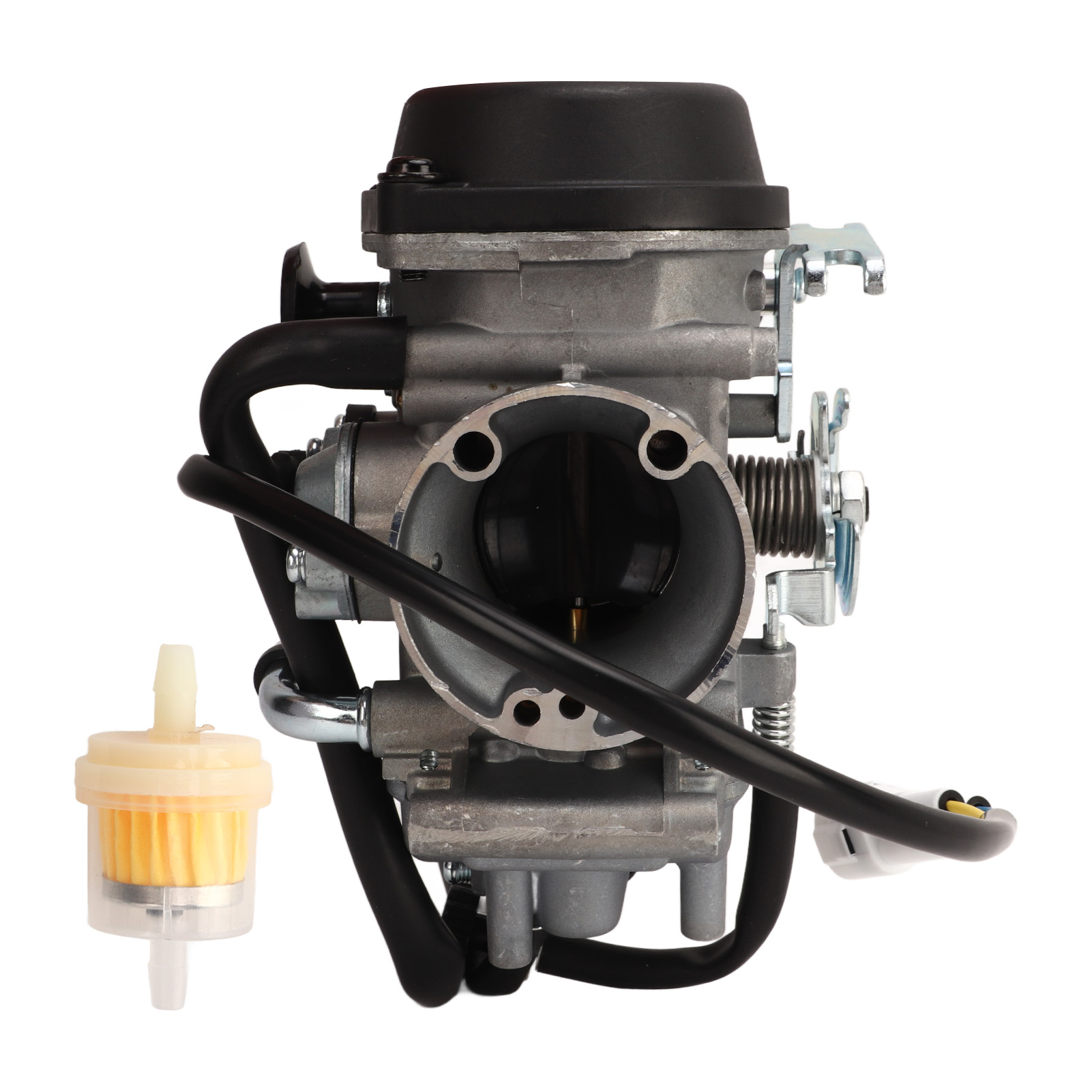 Motorcycle Carburetor Round Slide Carb High Performance Rugged Construction Replacement for Suzuki DRZ400 DRZ400SM DRZ400S. 