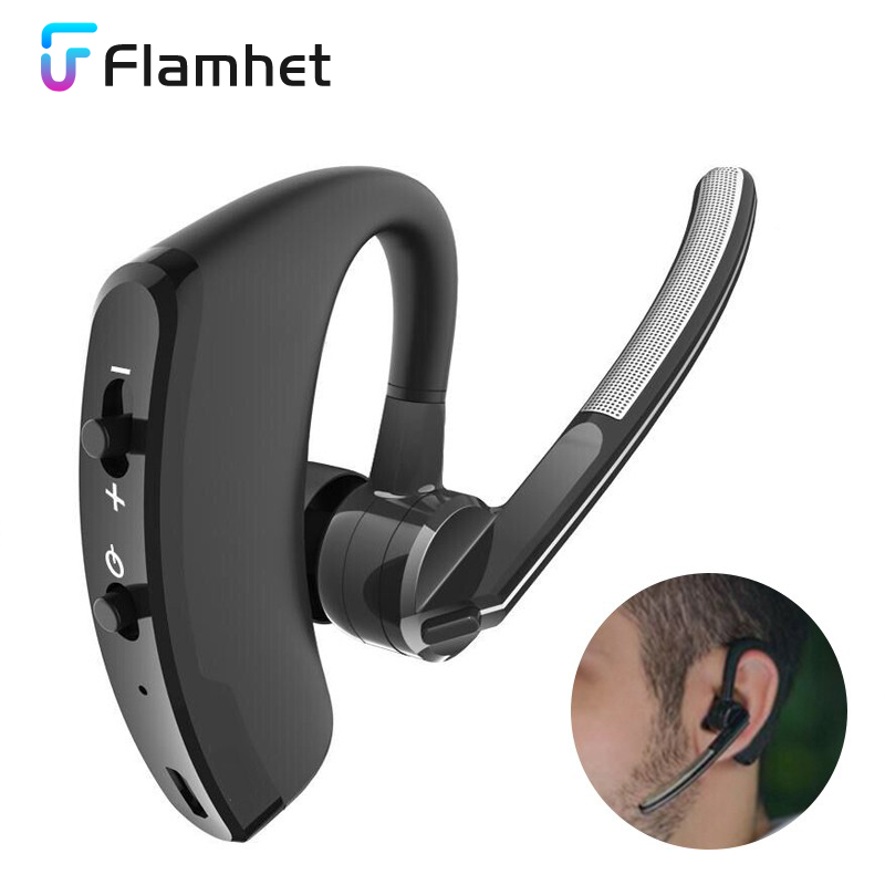 【FUPANG】wireless Bluetooth earphones handsfree stereo with microphone stereo business headphones phone Bluetooth headset car driver handsfree earphone