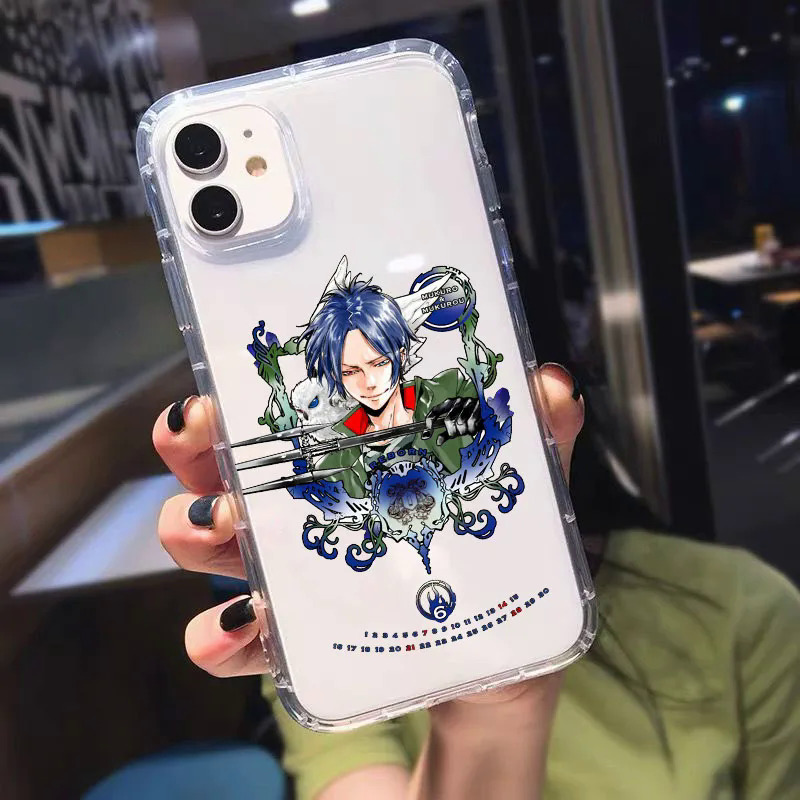【Sarcasmsm】Cute Katekyo Hitman Reborn Shockproof Phone Case for IPhone 13 Pro Max 7 XS 11Pro 12 X XR SE2 8 6Plus Funny Anime Soft TPU Cover. 