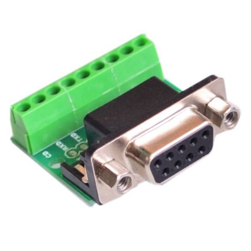 DB9 Connector Module DB9 Female Connector Module DB9 Female Screw Terminal To RS232 RS485 Conversion Board 9 Pin 9 Hole DB9 Connector DB9 To Screw Terminal Adapters DB9 RS232 Connector DB9 Module DB9 Breakout Board. 