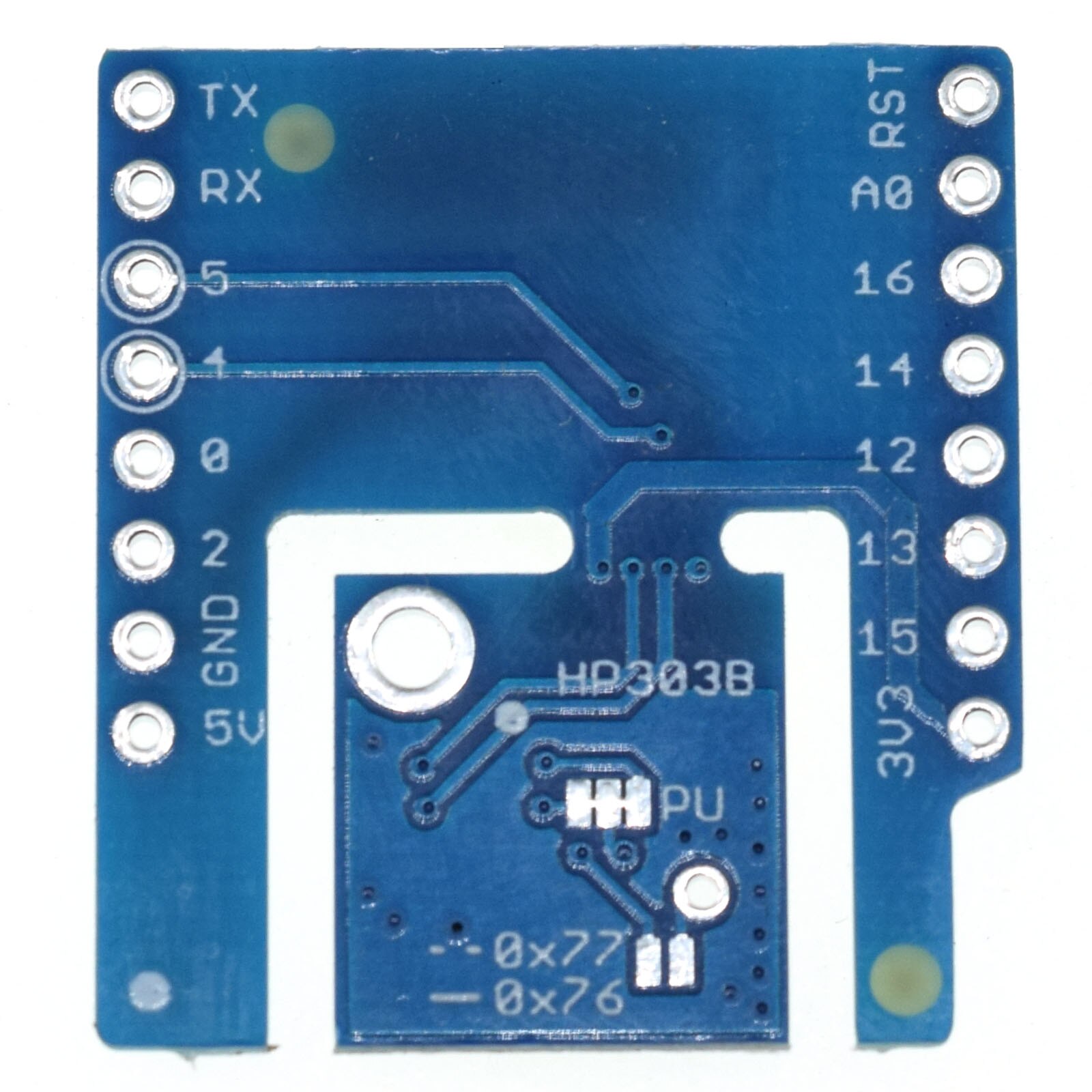 Nax Barometric Pressure Shield V1.0.0 For Lolin Wemos D1 Mini Hp303B I2C Digital Pressure Sensor Module Dps310 Compatible. 