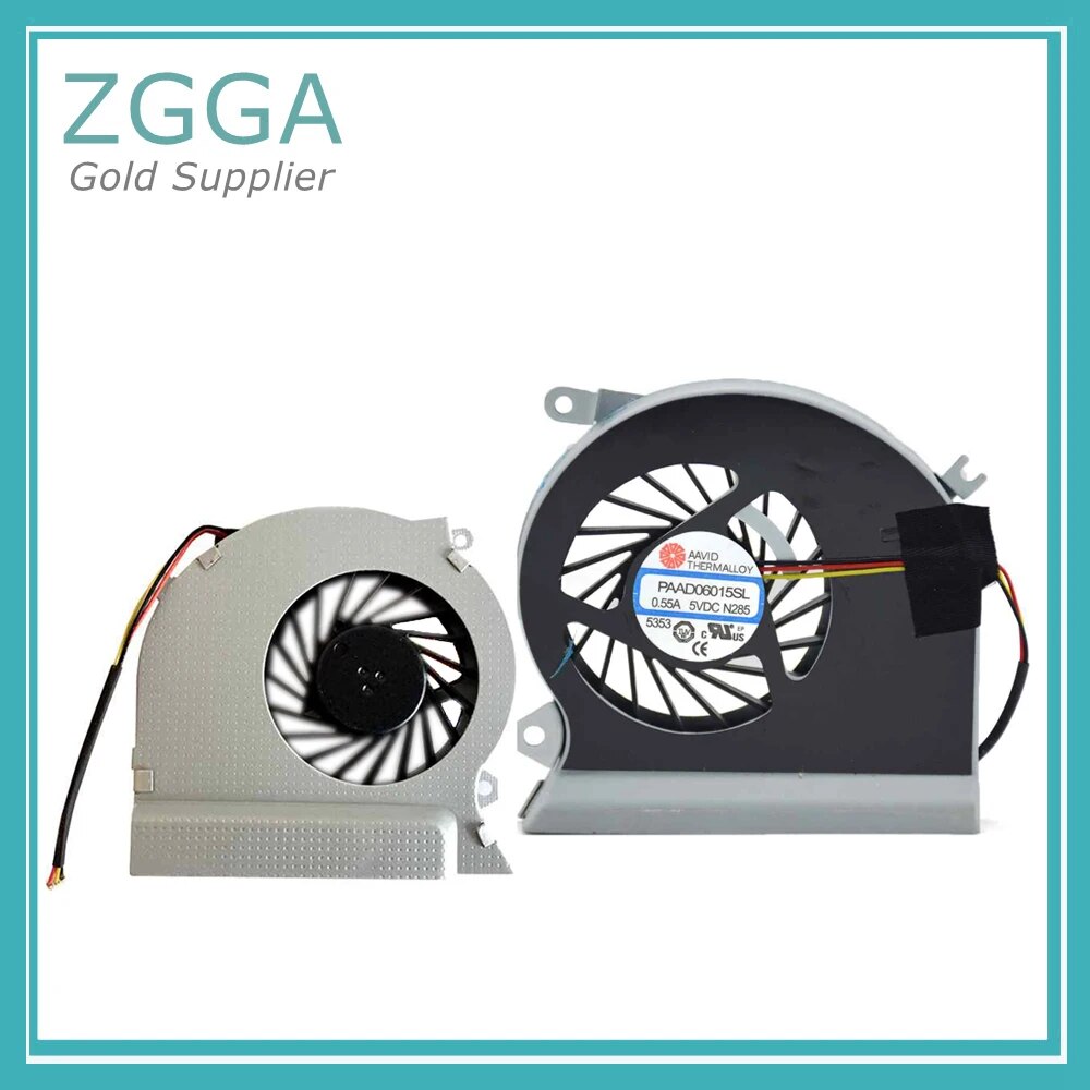 【3C VictoryEagle】Cooler MSI GE70 Laptop CPU Cooling Fan PAAD0615SL 5VDC