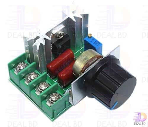 Ac 220V 2000W Scr Voltage Regulator & Motor Speed Controller - Power Bank Circuit. 