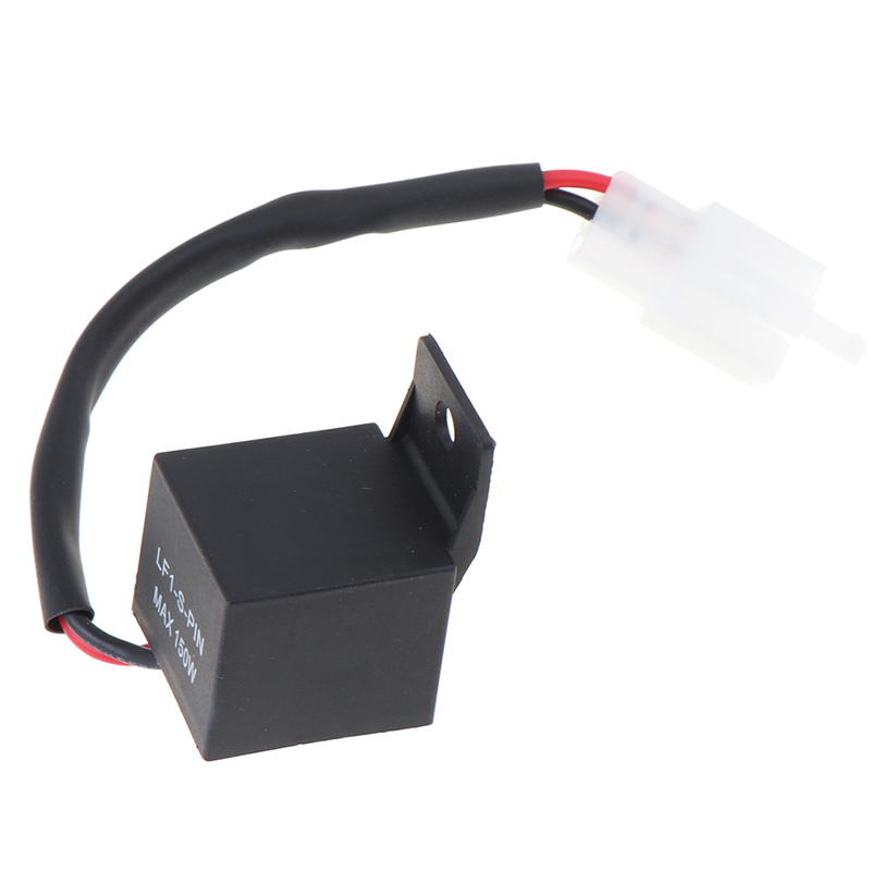 2 Pin 12V LED Turn Light Flasher Motorcycles Blinker Relay Signal Rate Control. 