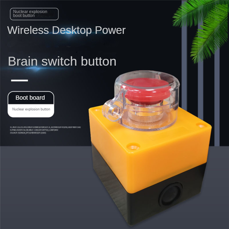 Desktop Computer PC Wireless Power-on Button DIY Personalized Power-on Start Wireless Remote Control PC Switch Easy Install. 