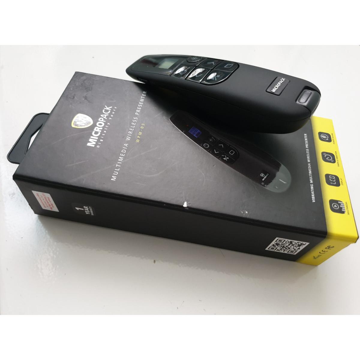 Multimedia Wireless Presenter (Micropack WPM-03 BK)