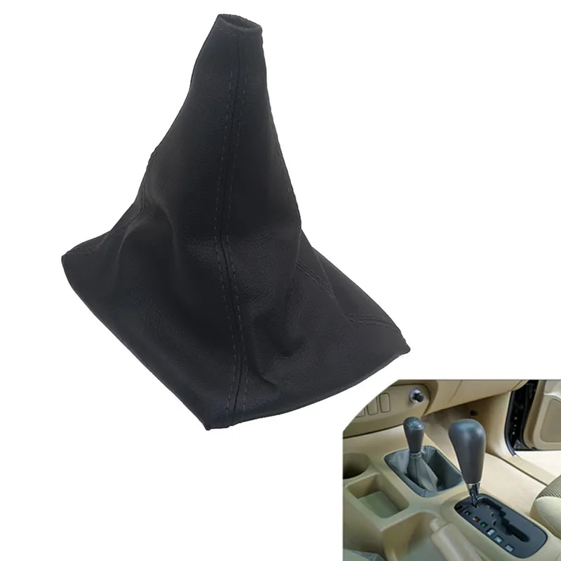 Automatic Gear stick shift knob cover gearbox shift knob boot For Toyota Hilux Vigo 2005-2015 4WD Gearbox handle-