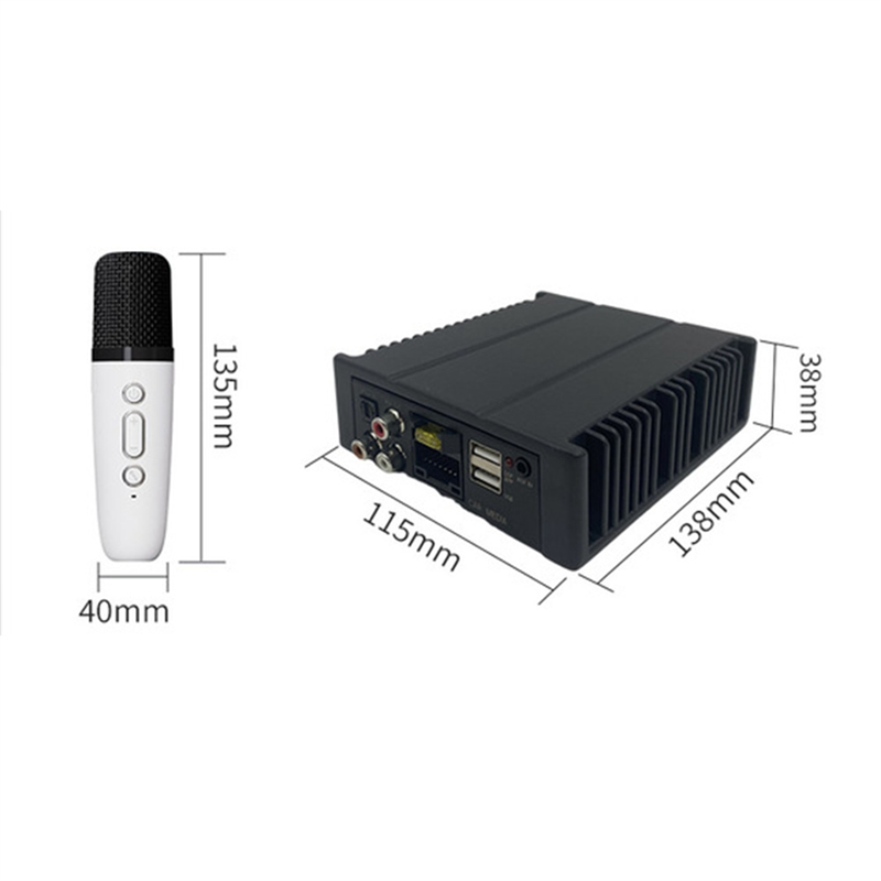 Car Digital Audio Processor 4x80W DSP Amplifier with Wiring Harness 16 Pin for Auto Radio Stereo USB AUX Android. 
