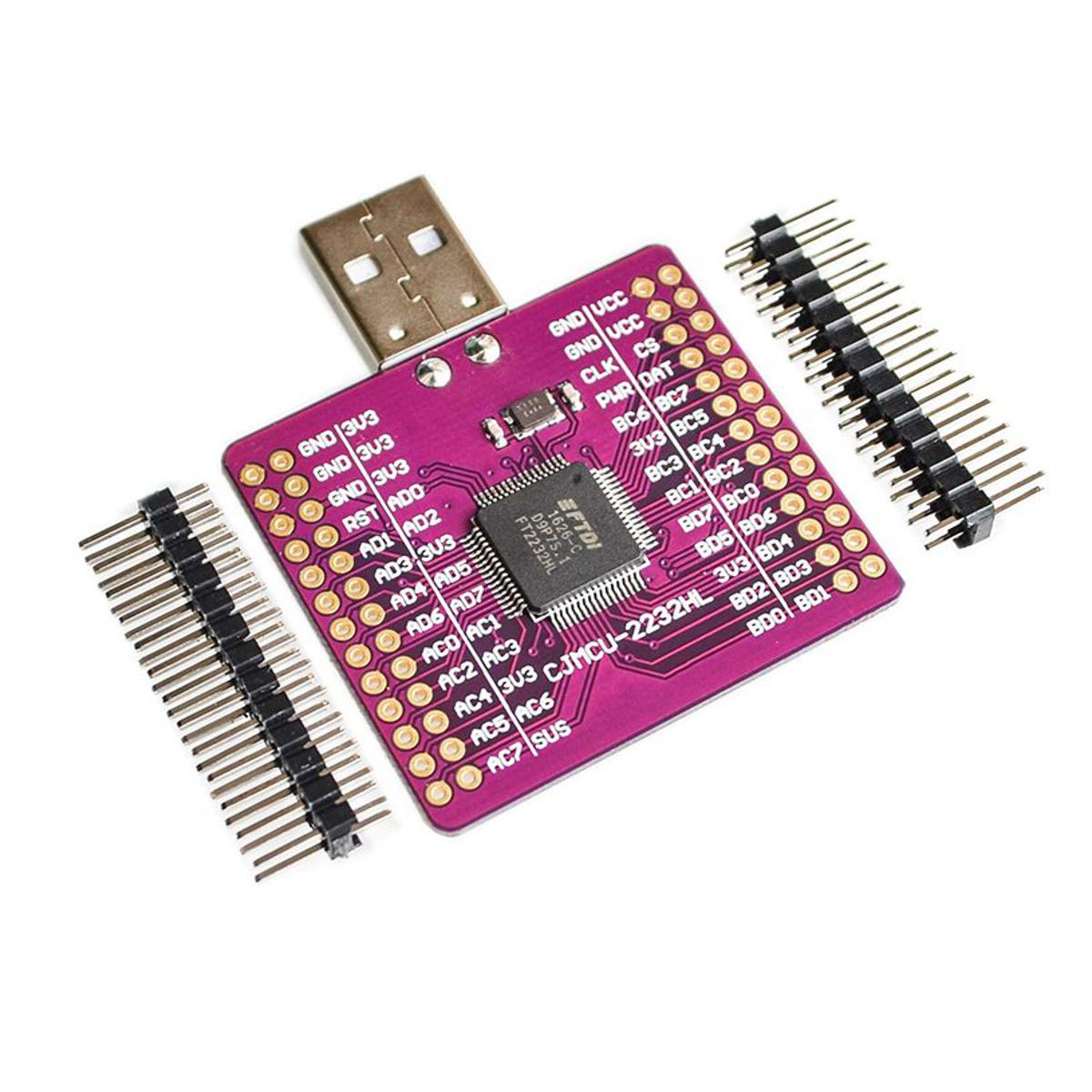 Efo spi i2c jtag rs232 মডিউল ft2232ho n9p6 থেকে 2 ft2232 hl usb