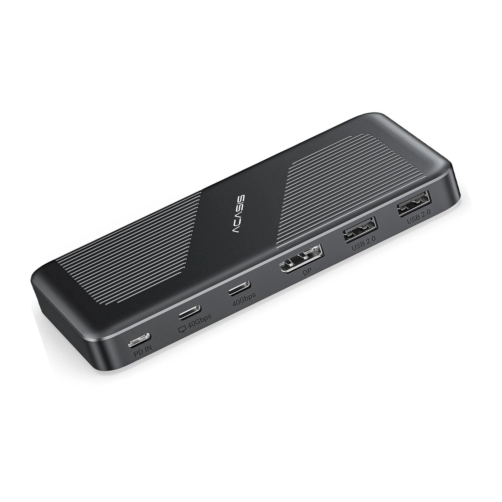 ACASIS 40Gbps Dock,Works with Thunderbolt 4/3, USB4 and USB Host Devices, Single 8K or Dual 6K60Hz Display, 11 Ports-DP 8K 60HZ, 2 USB C 40Gbps, PD 100W, USB4 Hub for M1,M2 Macs and Windows. 