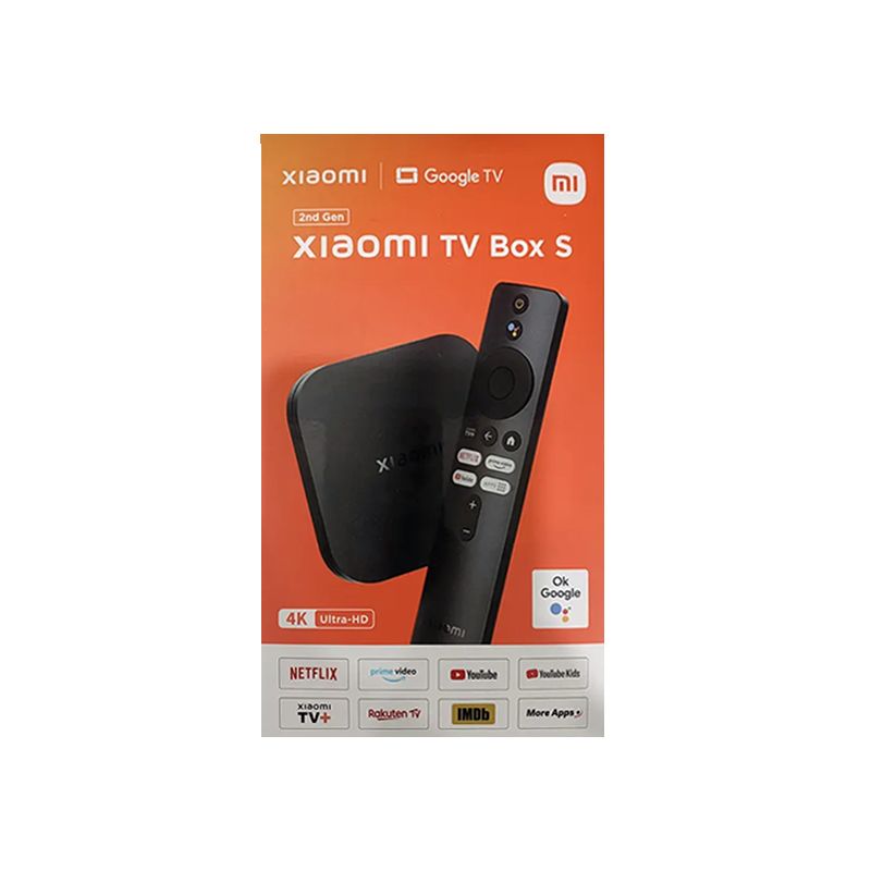 Xiaomi Mi TV Box S 2nd Gen (Global Version) 4K HDR Android TV Box With Google TV (4K Ultra HD). 