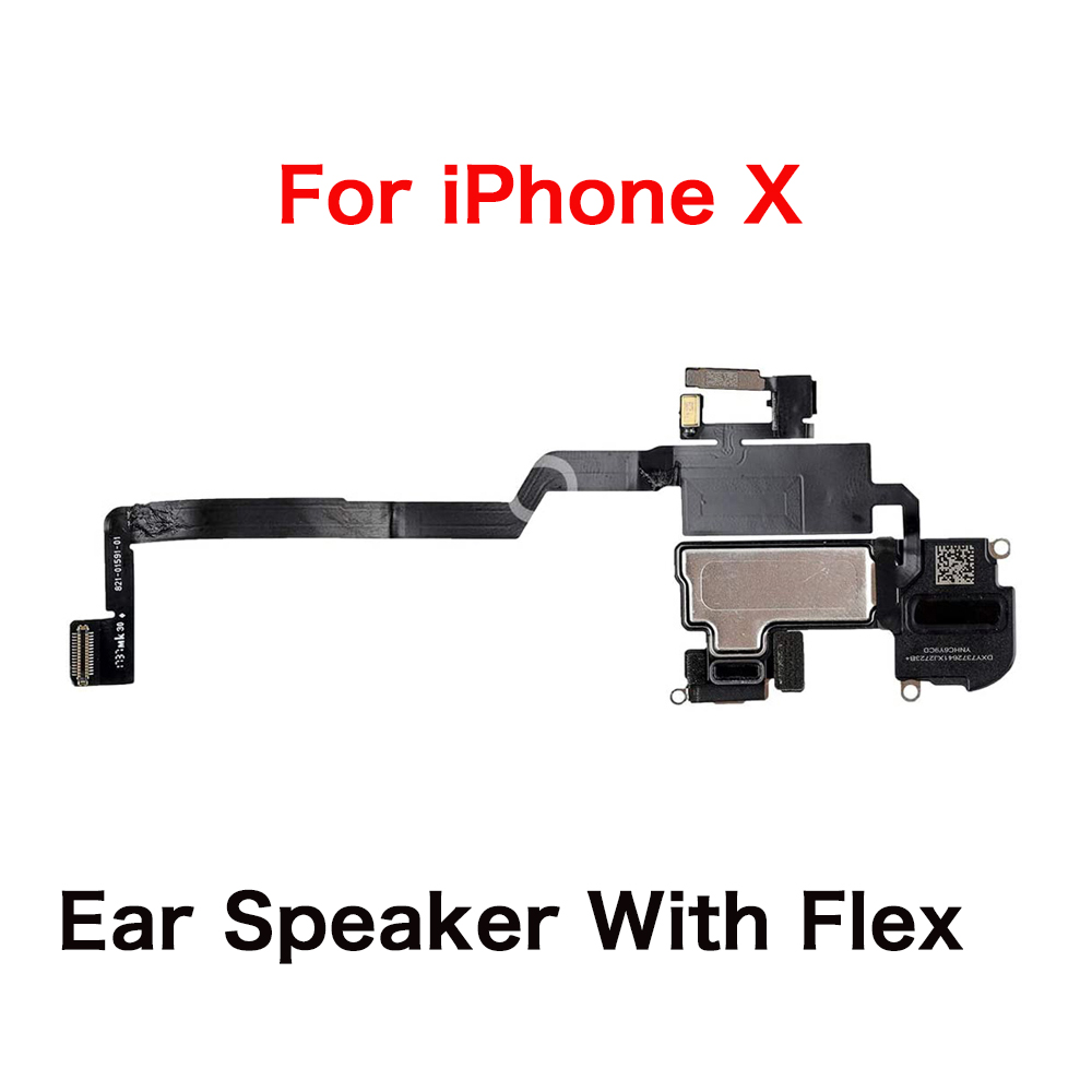 Internal Parts Replacement For iPhone X Front Camera Ear Speaker Power Volume Charing Flex Cable Taptic Engine All Screws. 