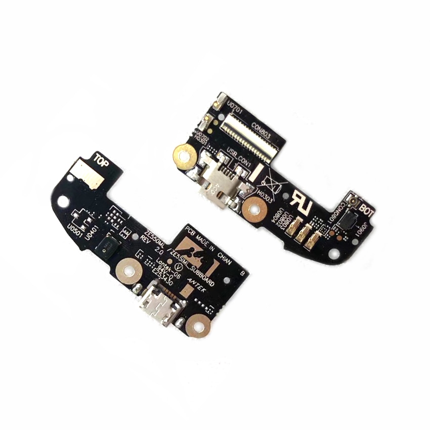 For Asus Zenfone 2 5.5 ZE550ML ZE551ML Microphone Board Parts USB Charging Port Dock Connector Flex Cable. 