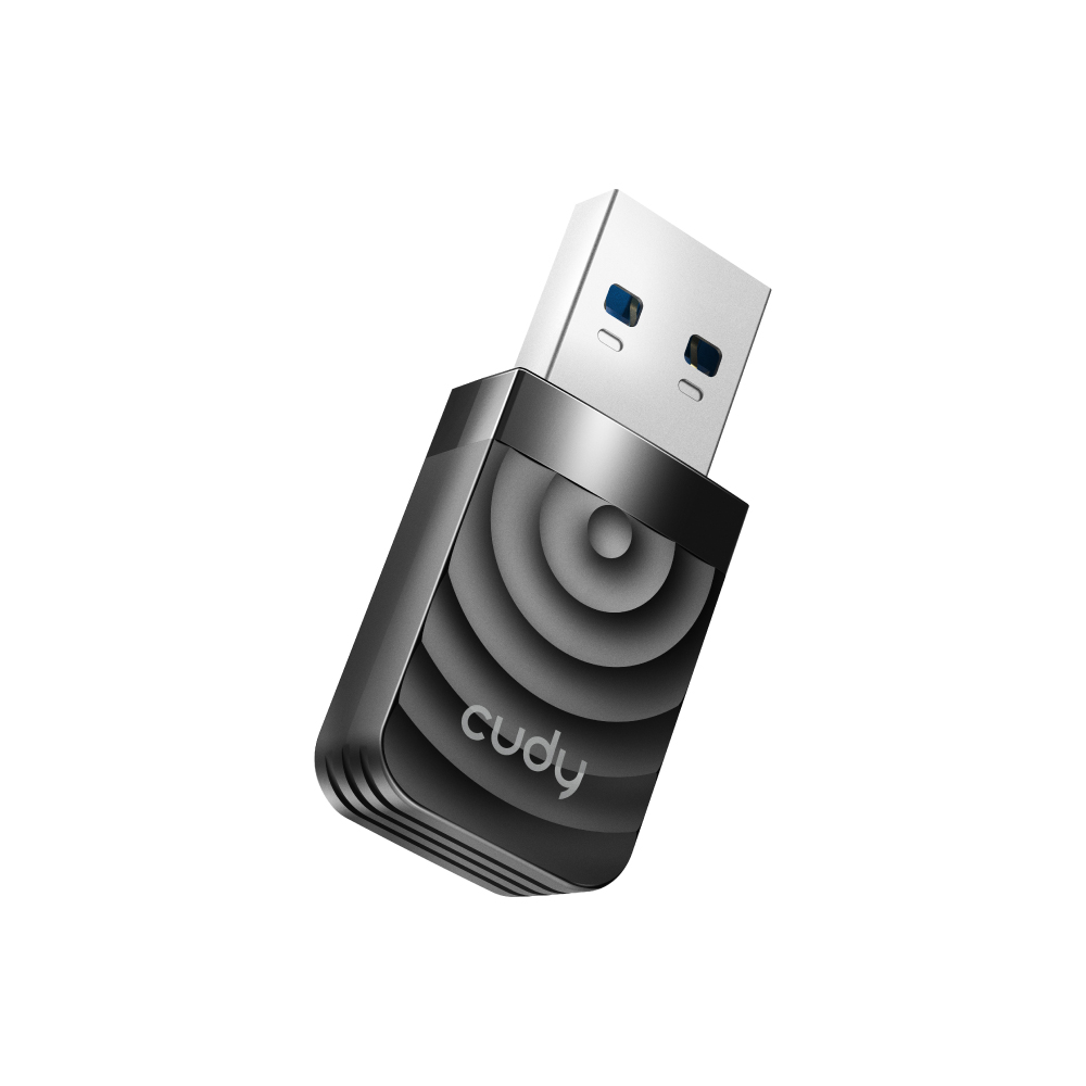 Cudy WU1300S AC1300 High Gain USB Wi-Fi Adapter - Upgrade to fast AC1300 WiFi speeds - Dual Band Ideal for video streaming and online gaming - High Gain Antenna provides powerful signal - Compatible with Windows 7/8/8.1/10, mac OS. 