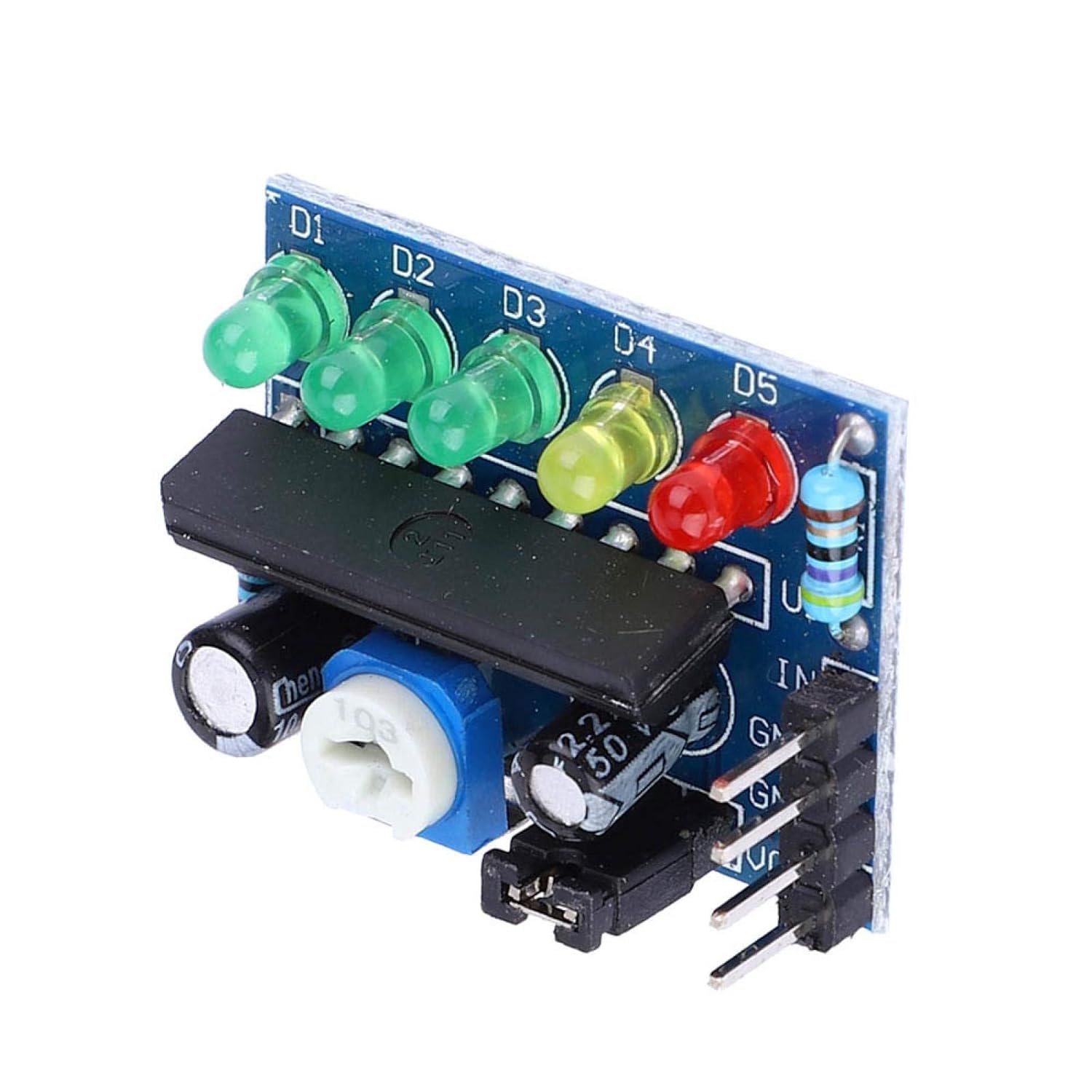KA2284 Power & Audio Level Indicator Module KA2284 Power Level Indicator Battery Indicator Pro Audio Level Indicator Module KA2284 Sound Level Indicator 3.5V-12V LED Battery Indicator Adapters. 