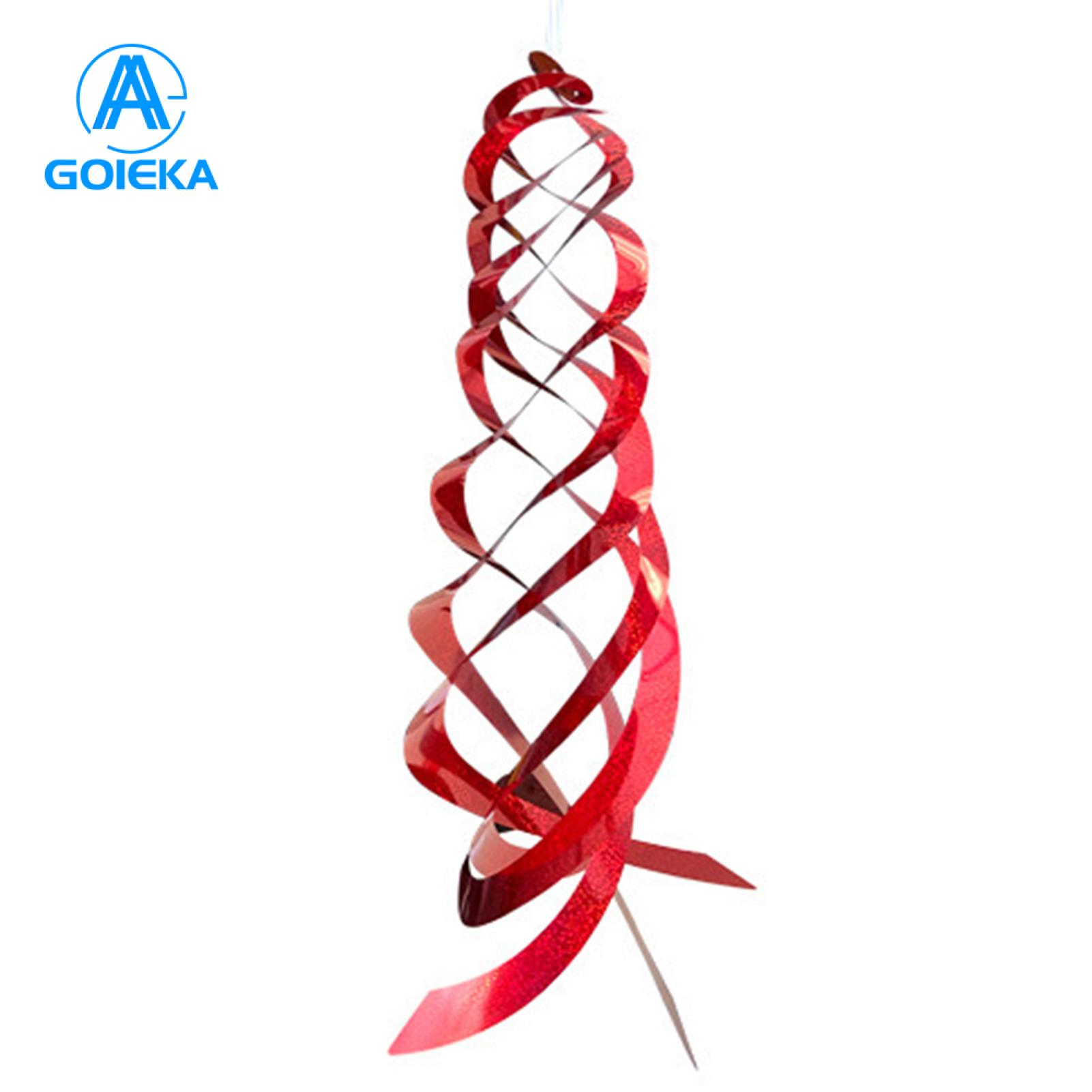 GOIKEA Durable Bird Deterrent Reflective Bird Repellent Wind Spinner for Garden Yard Farm Hang Deterrent Device for Indoor Outdoor Decoration Reflective Wind Spinner. 