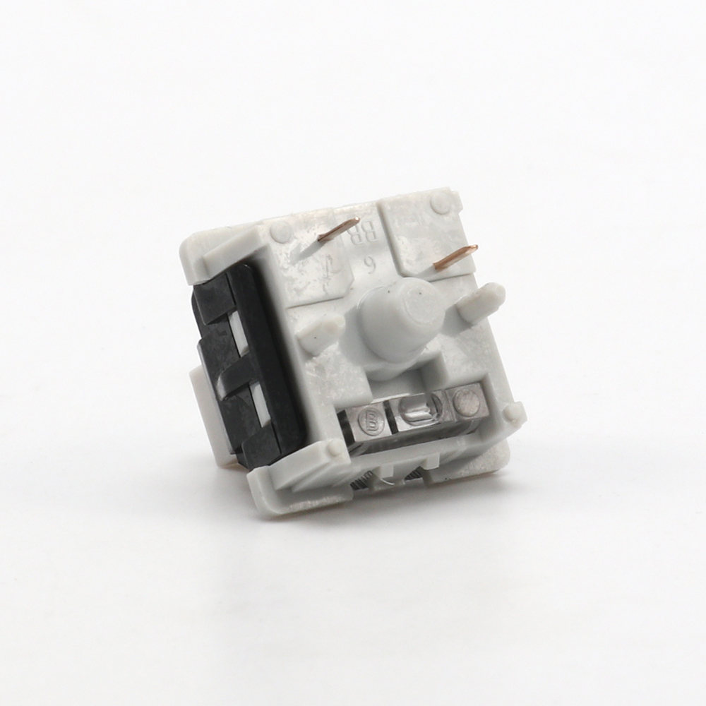 Leobog Grey Wood V4 Switches 30gf 5pins Linear Switches for Mechanical Keyboard Diy. 
