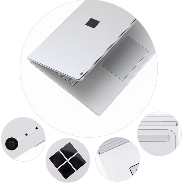 4 in 1 Notebook Shell Protective Film Sticker Set for Microsoft Surface Book 2 15 inch. 
