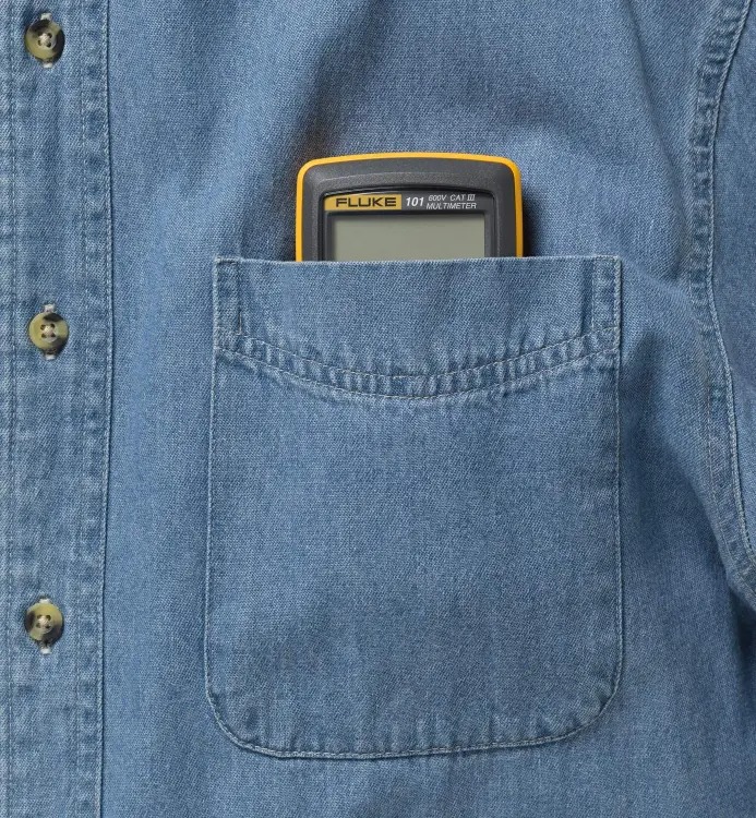 FLUKE 101 Digital Multimeter Pocket sized Model 10- READY ELECTRONICS. 