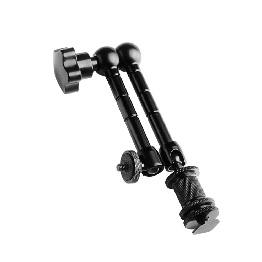 7"/11" Adjustable Friction Articulating Magic Arm & Super Clamp For Viltrox Monitor DC-70EX DC-90HD LED Light L132T L116T L162T. 