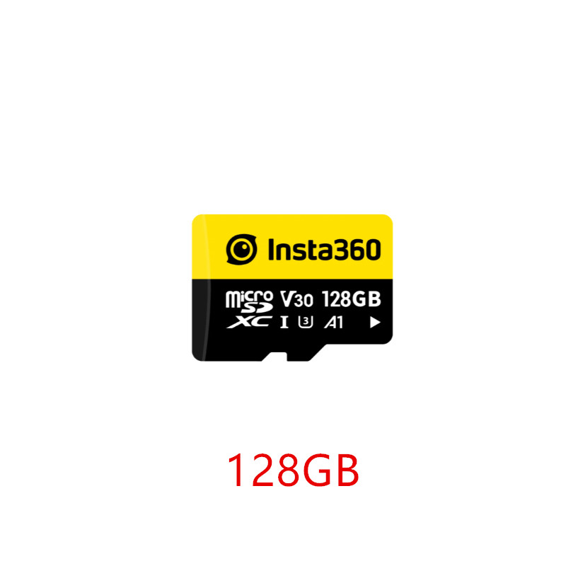 Insta360 SD Memory Card For Insta 360 X4 X3 X2 Ace Pro One RS R Sphere 64GB 128GB V30 Extreme A1 Original Accessories. 