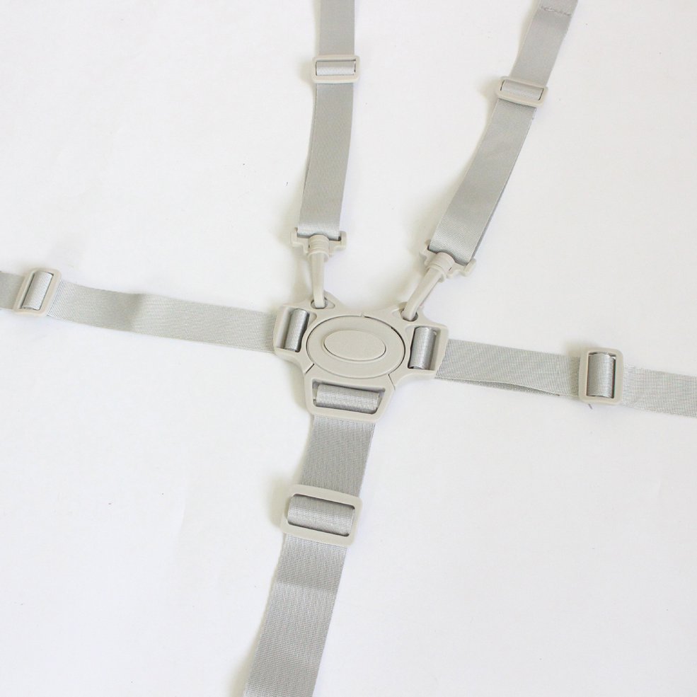 High Chair Harness Adjustable Child Chair Strap With Buckle 5 Point For Baby. 