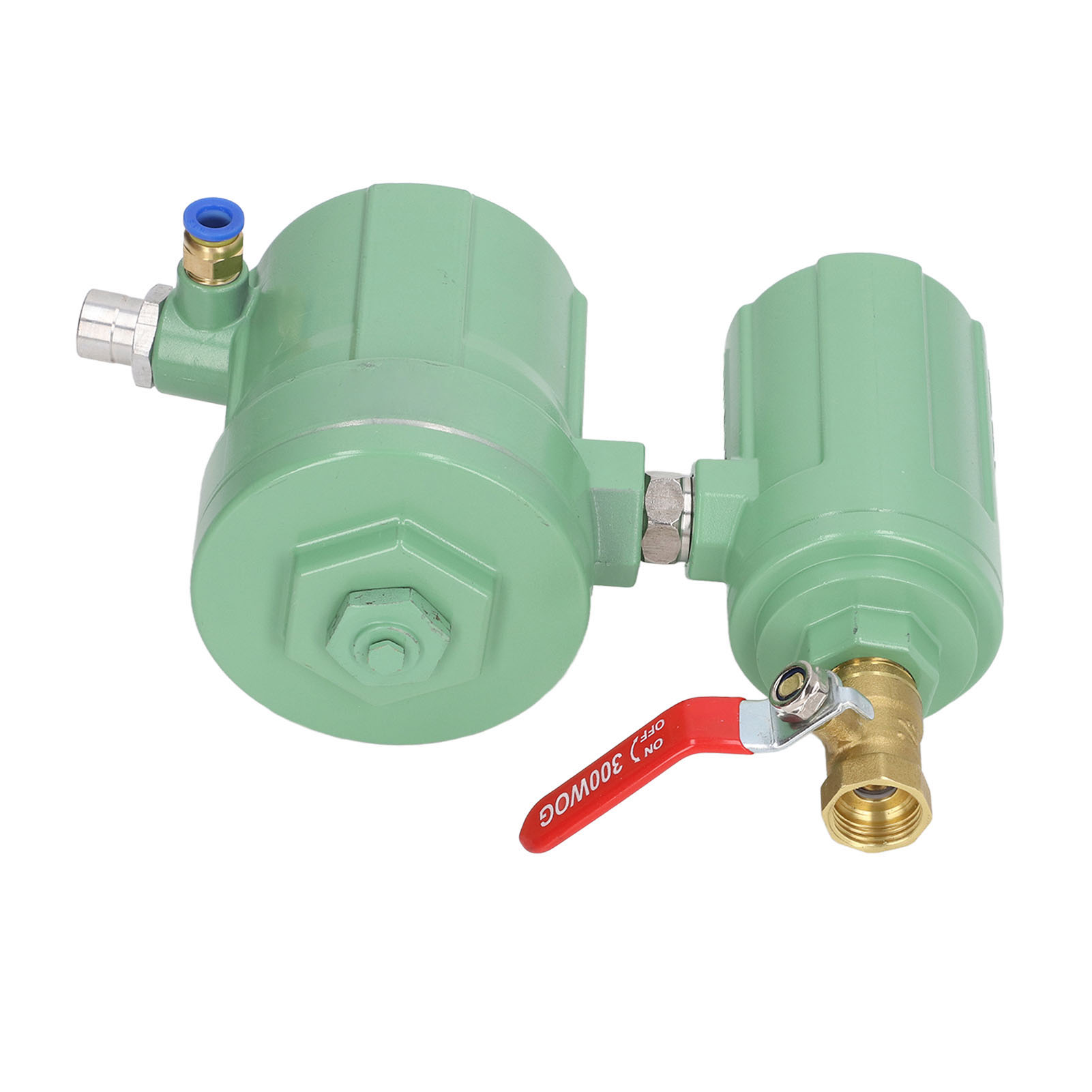 Air Compressor Tank End Drain Valve Inlet G1/2in Convenient Outlet G1/4in Eco Friendly Automatic Water Trap Separator with Mounting Tube for Factory. 