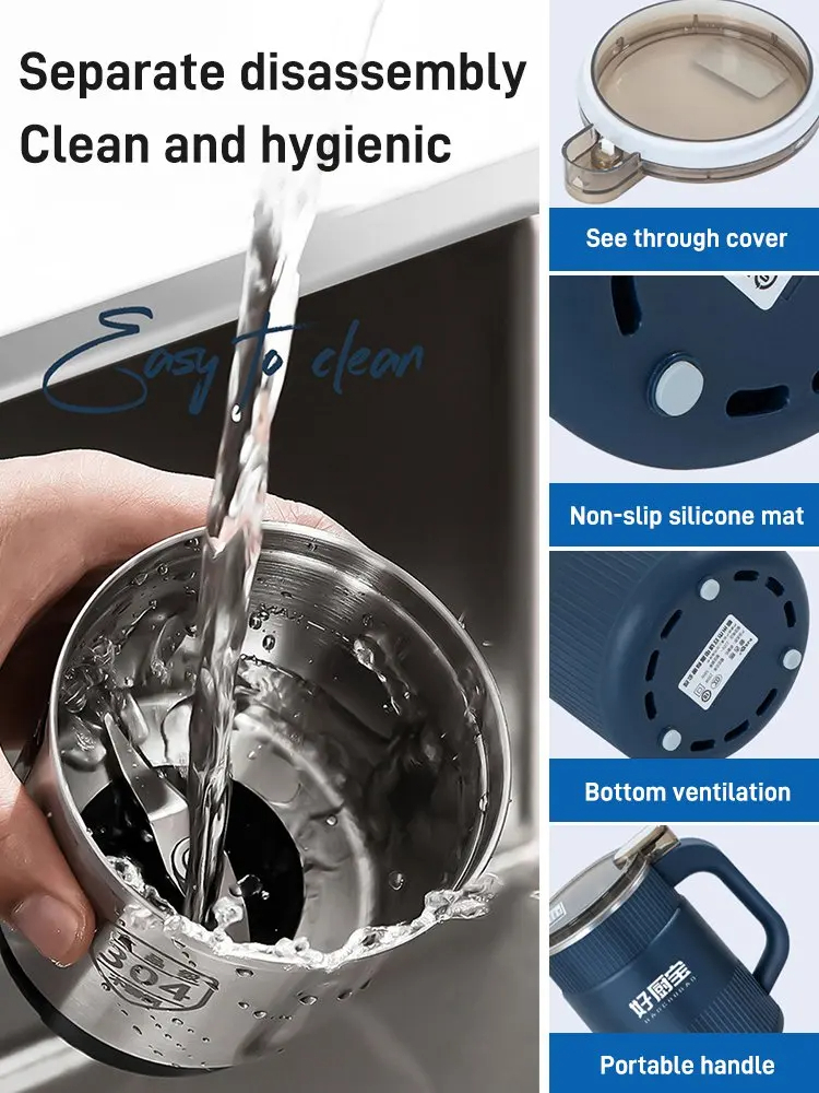 Household Small Powder Grinding Machine Grain Mills Herb Spice Grinder Electric Coffee Grinder 304 Food Grade Stainless Steel Blade-Best Rate. 