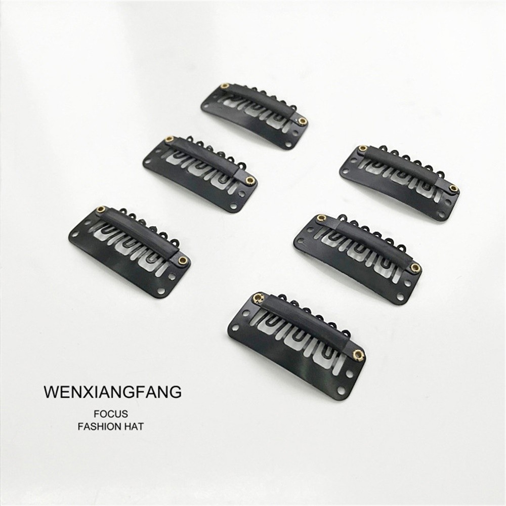 Hat Clip fisherman\'s cap windproof anti slip prevent Hat invisible falling fixed hairpin wig clip Clip baseball cap clip. 