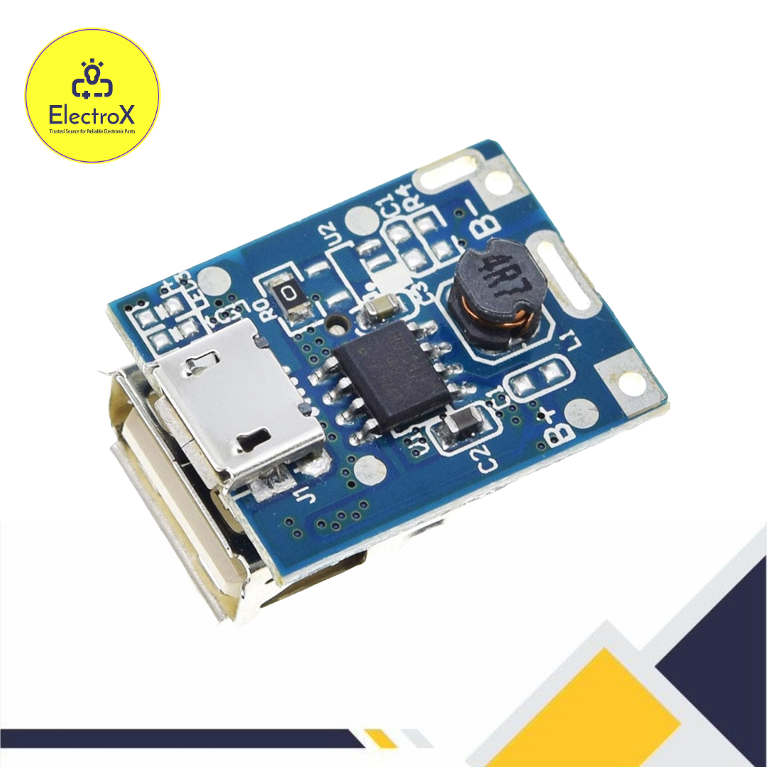 134N3P 5V Boost Converter Step-Up Power Module Lithium Battery Charging Protection Board USB Charger. 