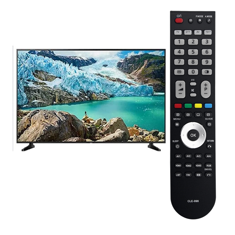 Replace Accessories Component Parts CLE-998 Remote for TV CLE-999 CLE-993 CLE-994 CLE-984 L26H01AU L32H01AU L26A01A L32A01A L37A01A. 