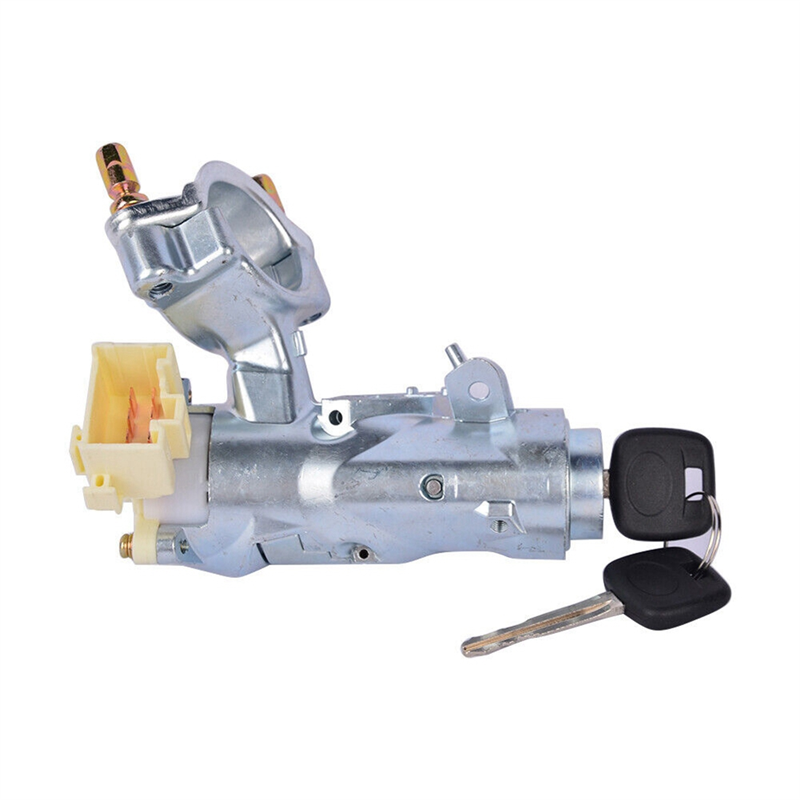 Replacement Ignition Switch Assembly W/2 Keys with Bracket for 1998 1999-2002 Toyota Corolla RAV4 45020-12-11 45250-38010. 