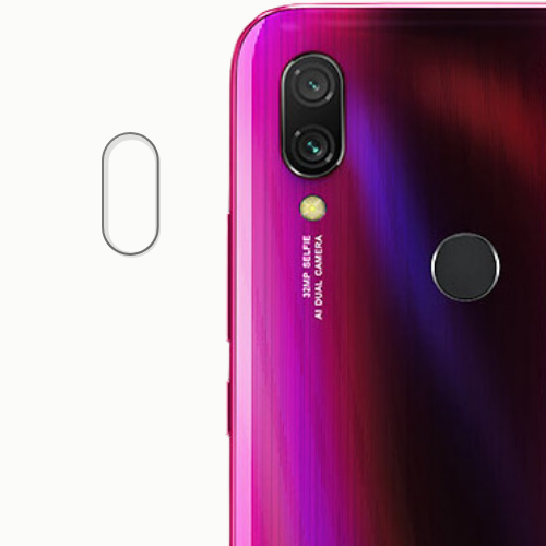 Clear GLASS Camera LENS Protector I XIAOMI NOTE 7 I Tempered Glass Not Poly Not Plastic. 