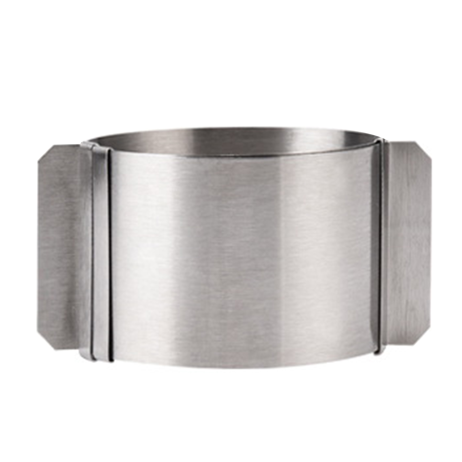 HelloWorld Mousse Circle Rust-free Birthday Party Adjustable Stainless Steel Cake Ring