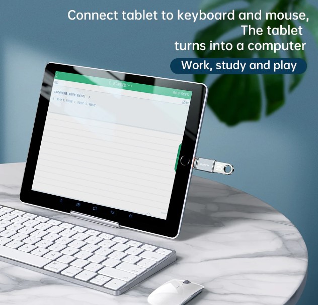 McDodo OT-860 OTG USB-A 3.0 To Lightning Adapter Lightning micro usb to lightning converter. 