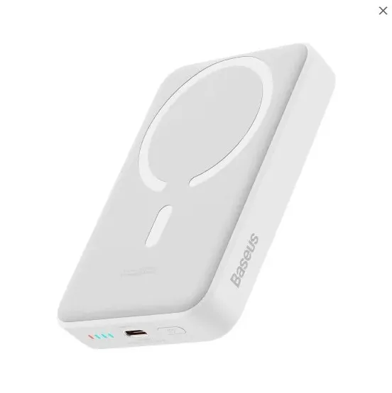 Baseus 30W Wireless Power Bank Fast Charging Portable Charger PD QC Magnetic Wireless Powerbank USB-C High Capacity Battery Pack