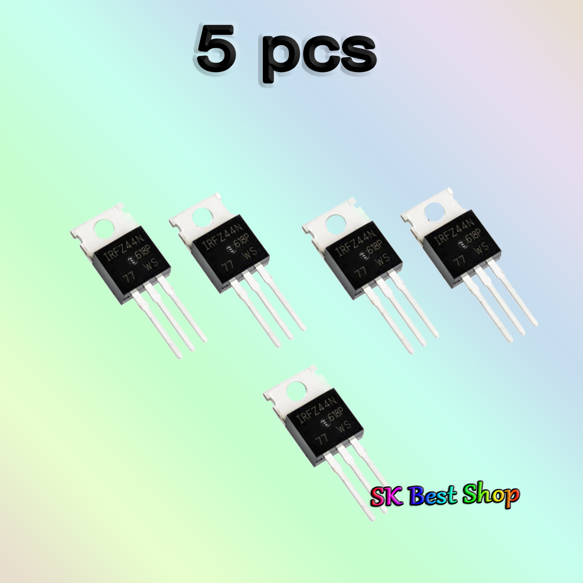 A Class IRFZ44 IRFZ44N IRFZ44NPB IRFZ44NPBF Z44 MOSFET 55V 41A N-Channel MOSFET 3 Pin Power Transistors TO-220 Electronics Parts Electrical Circuitry & Parts. 