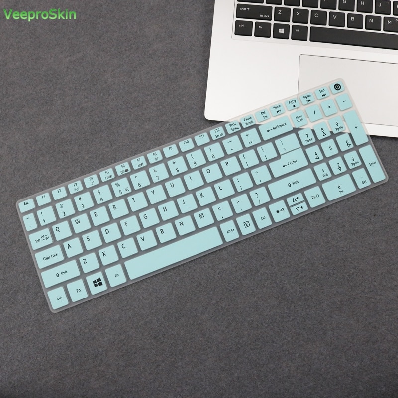 【happy one】Silicone skin Keyboard Cover for Acer Aspire E E5-574 G E5-575 (G) E5-576G /Aspire 3 A315 - 21 A315 - 31 A515-51G. 