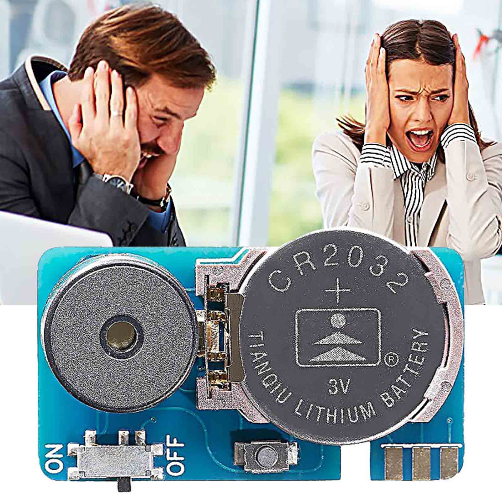 Funny Annoying Beeper Mini Irritating Noise Maker Mini P.C.B Irritating Noise Maker Includes Multiple Sounds Cricket Chirps. 