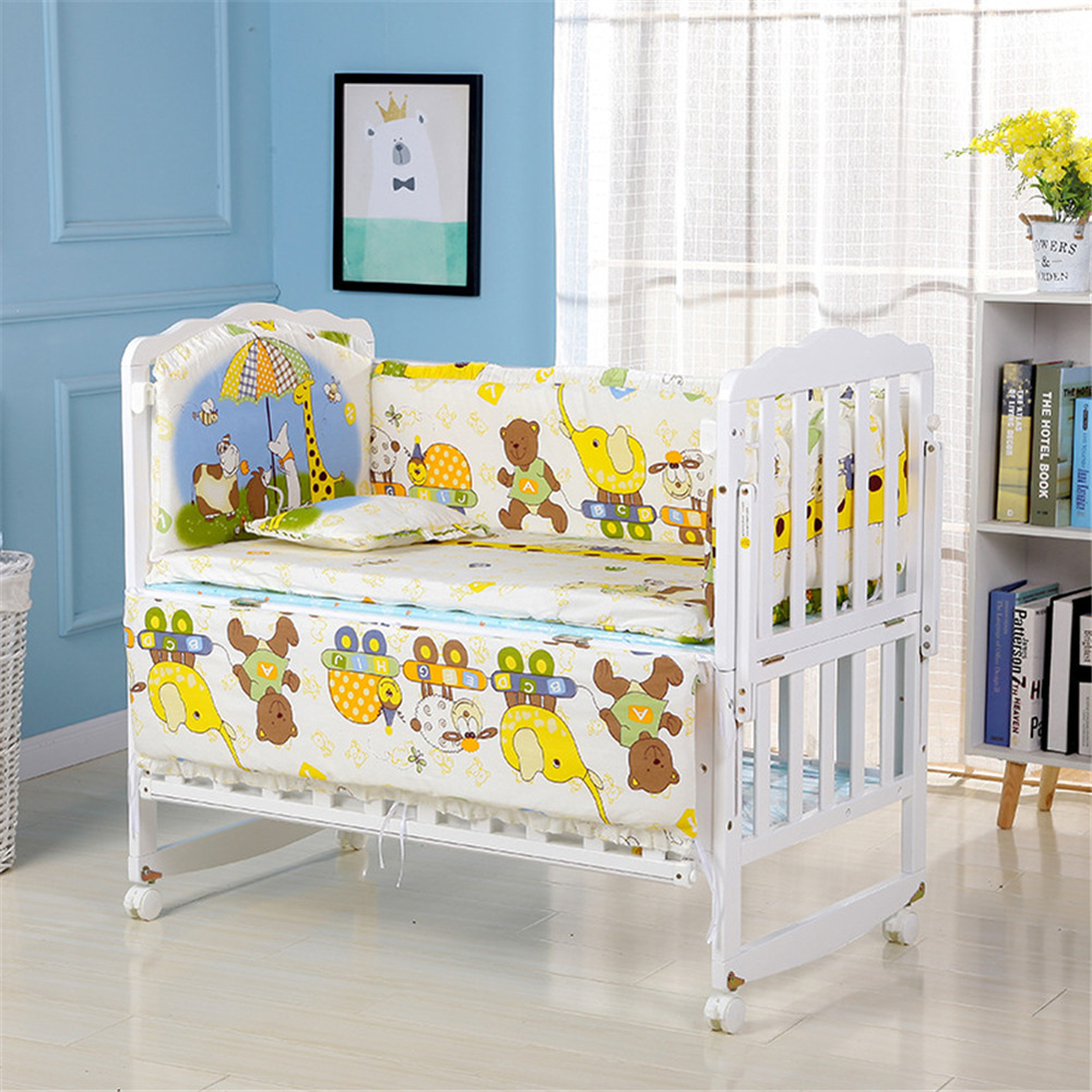 Authentic Merchandise Online Shopping from Anywhere 5PCs Baby Crib