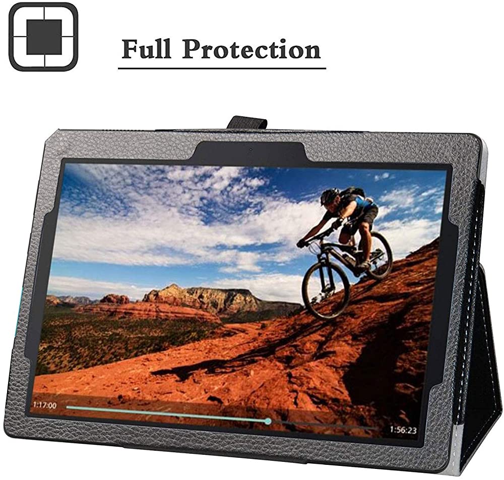 Case for Lenovo Tab M10 HD / P10 / M10 - Premium PU Leather Folio Cover for Tab M10 HD TB-X505F TB-X505L TB-X505X / P10 TB-X705F TB-X705L / M10 TB-X605F 10.1" , Not Fit M10 FHD. 