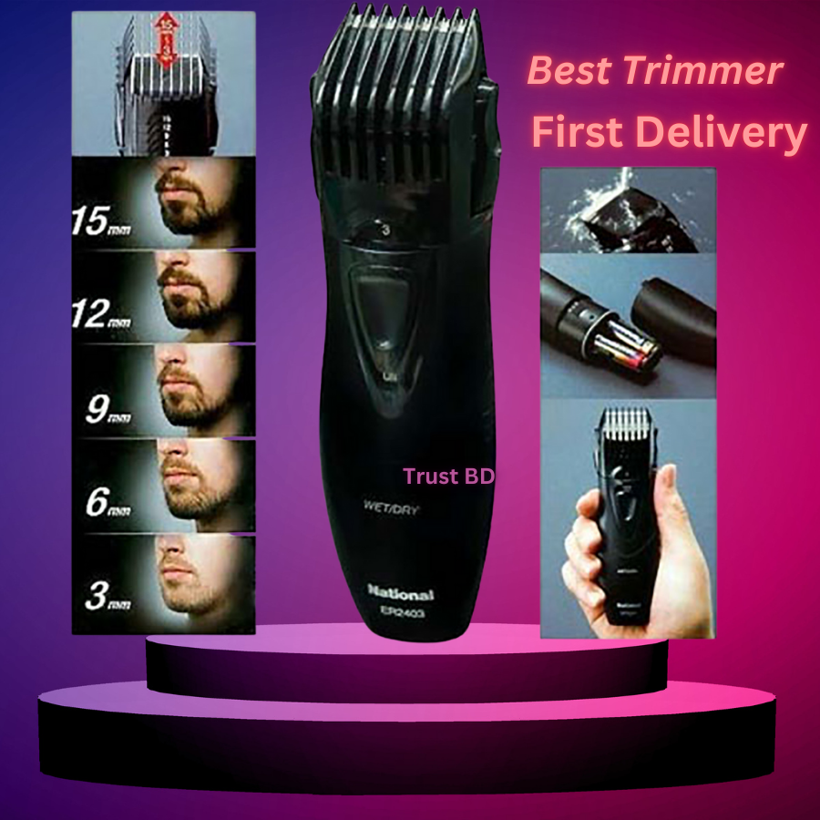 Panasonic ER-GB42K Cordless Men's Electric Shaver Hair and Beard