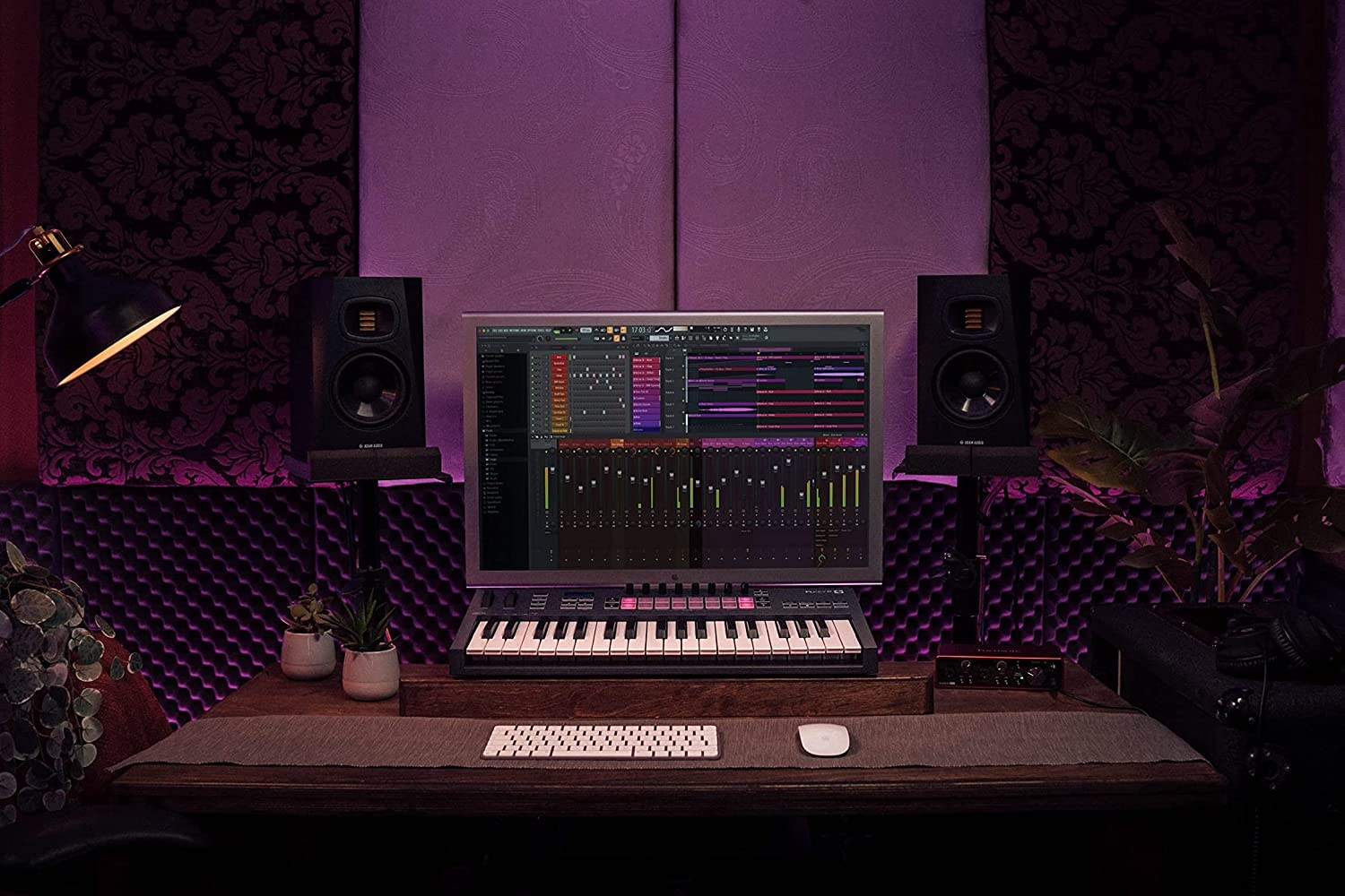 Novation FLkey 37 MIDI Keyboard for FL Studio. 