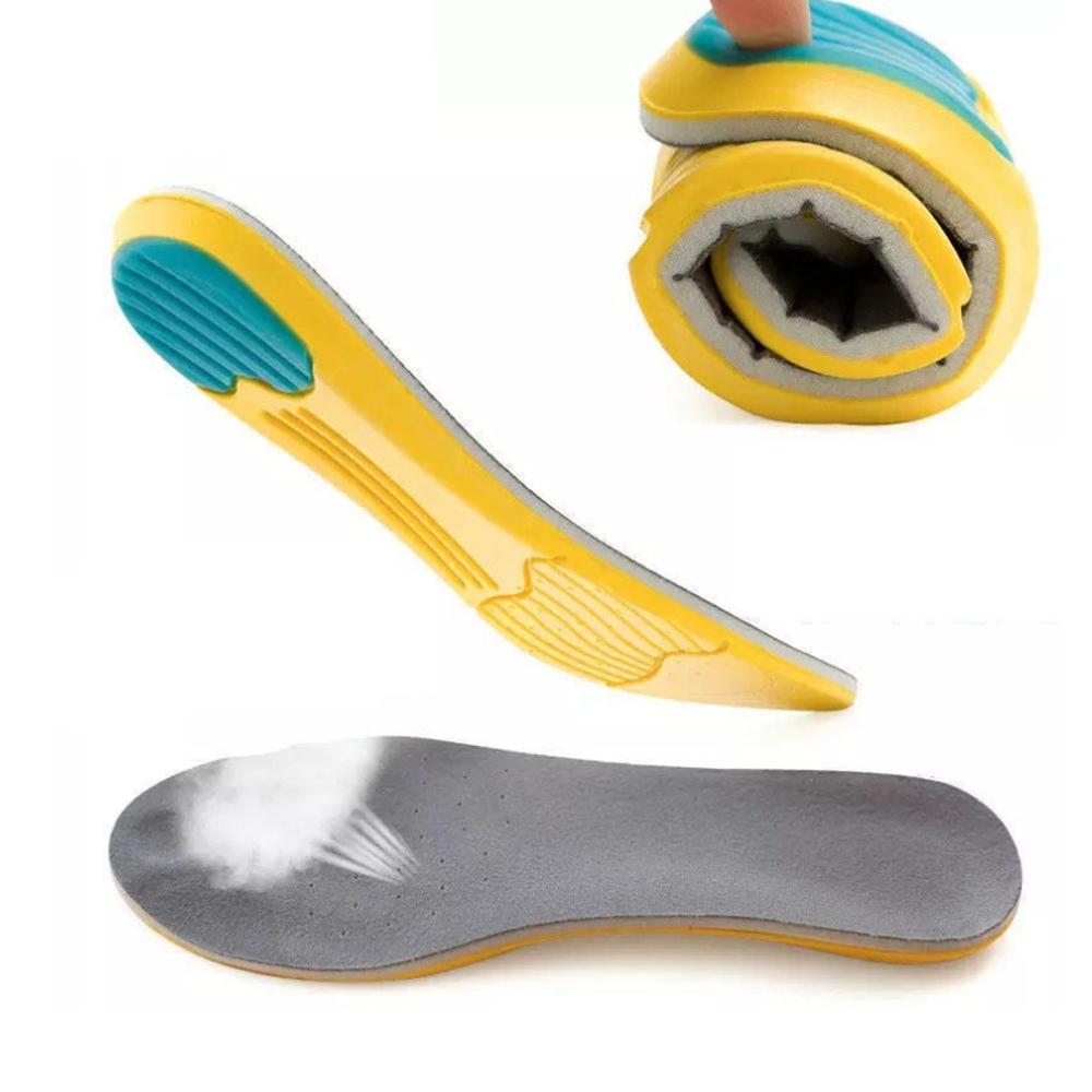 Memory Foam Insoles , Orthotic Arch Insert Shoe Pads Cushion Sport Suppot, 1Pair. 