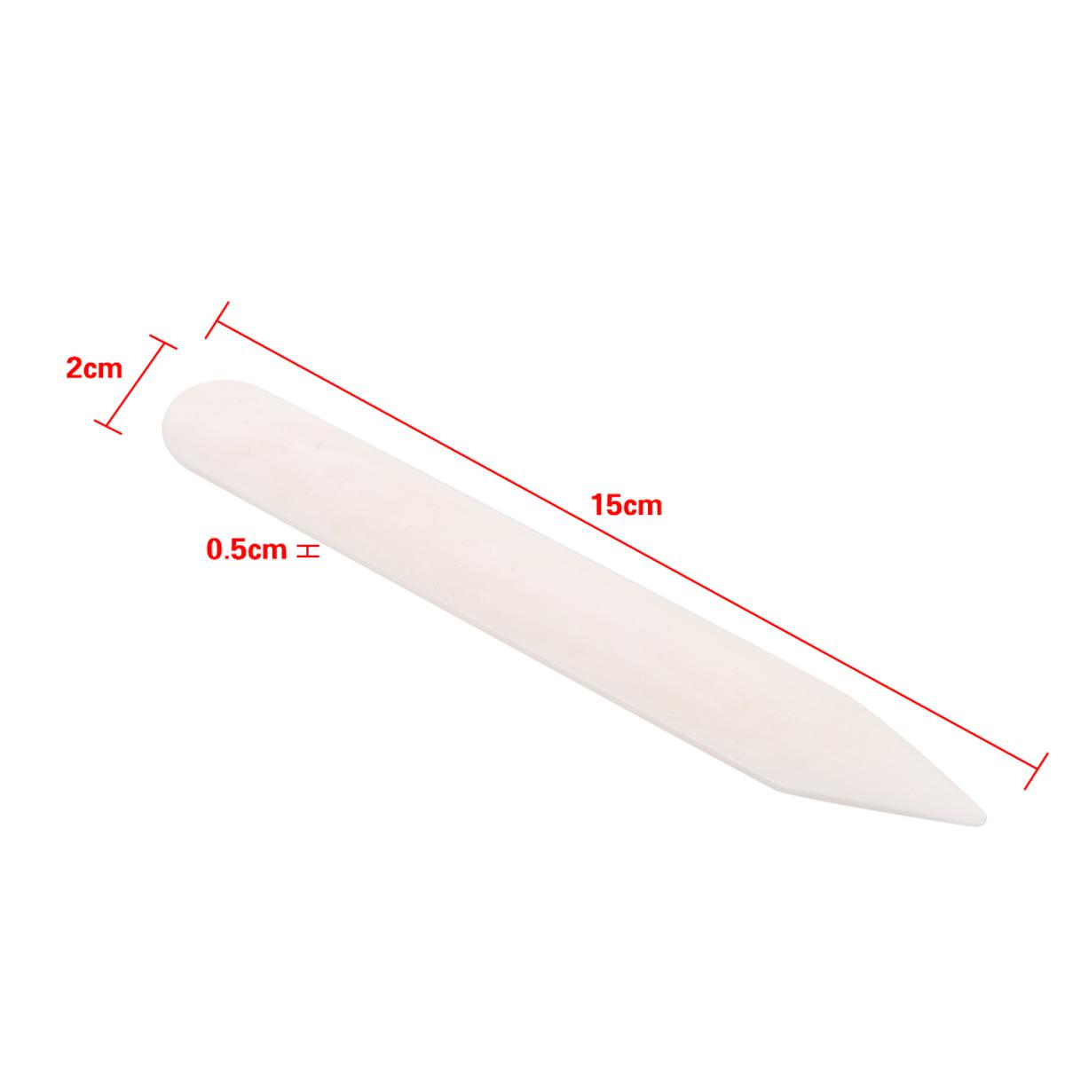 Natural Bone Folder Creaser Scoring Folding Creasing Paper Leather Craft 6"