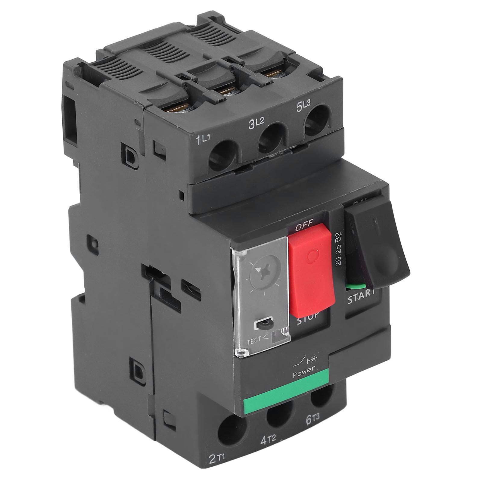 Motor Circuit Breaker, AC690V 2.5-4A Motor Protector Switch Button Control for Electrical Application. 