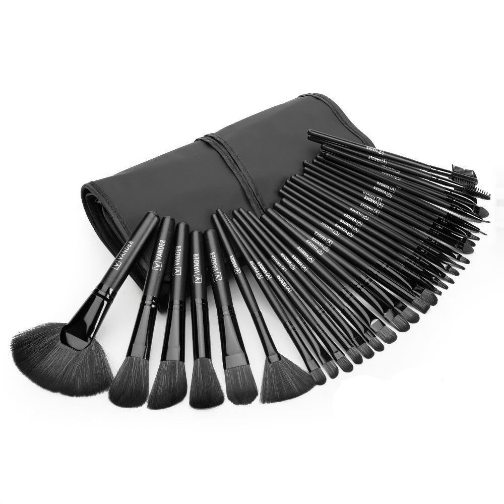 VANDER LIFE Makeup Brushes Set 32 Pcs Professional Foundation Powder Contour Eyeshadow Blending Make up Brush Multiple Colour. 