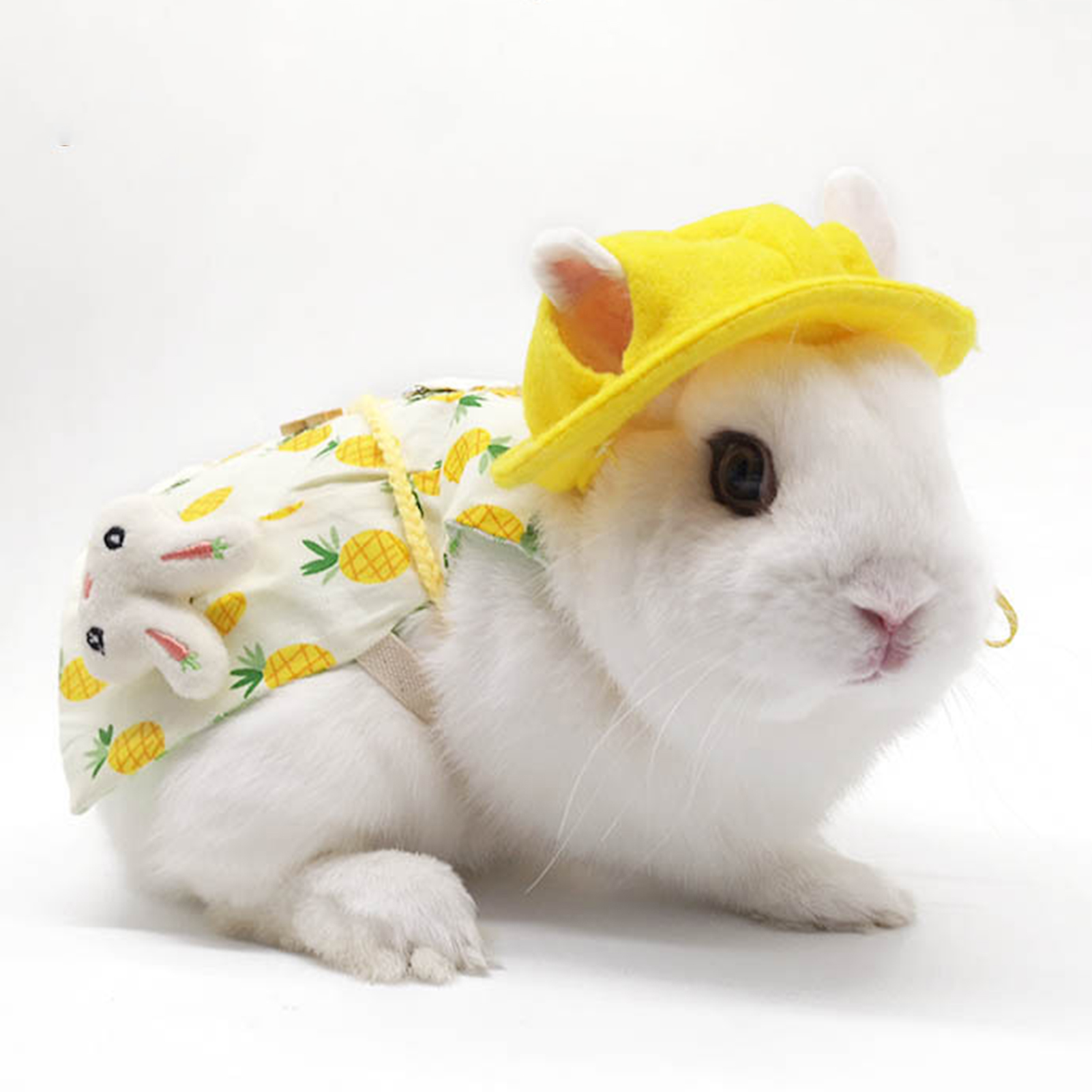 Rabbit Costume Charming Bunny Pet Vest cessories Outdoor Leash Rabbit Clothes. 